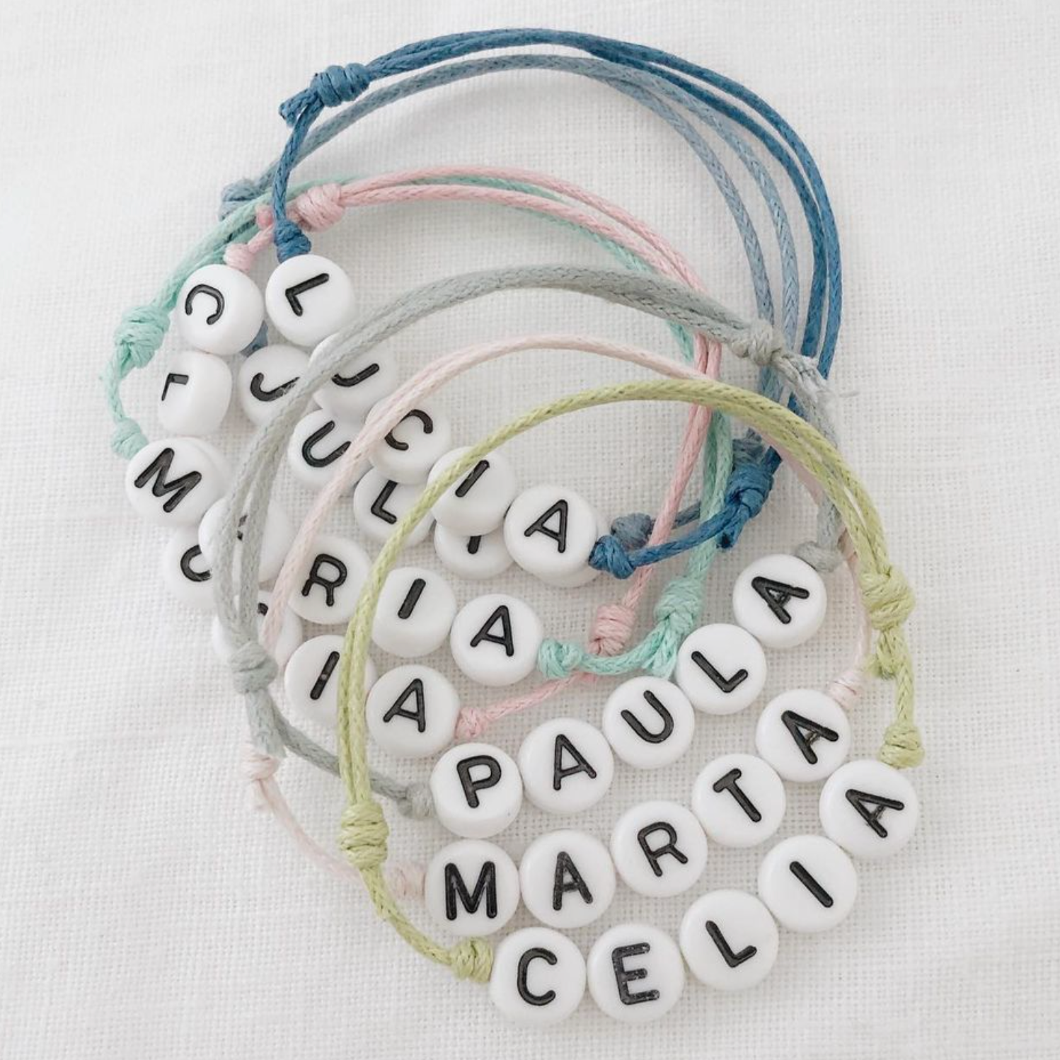 PULSERA FICHA INICIAL O NOMBRE