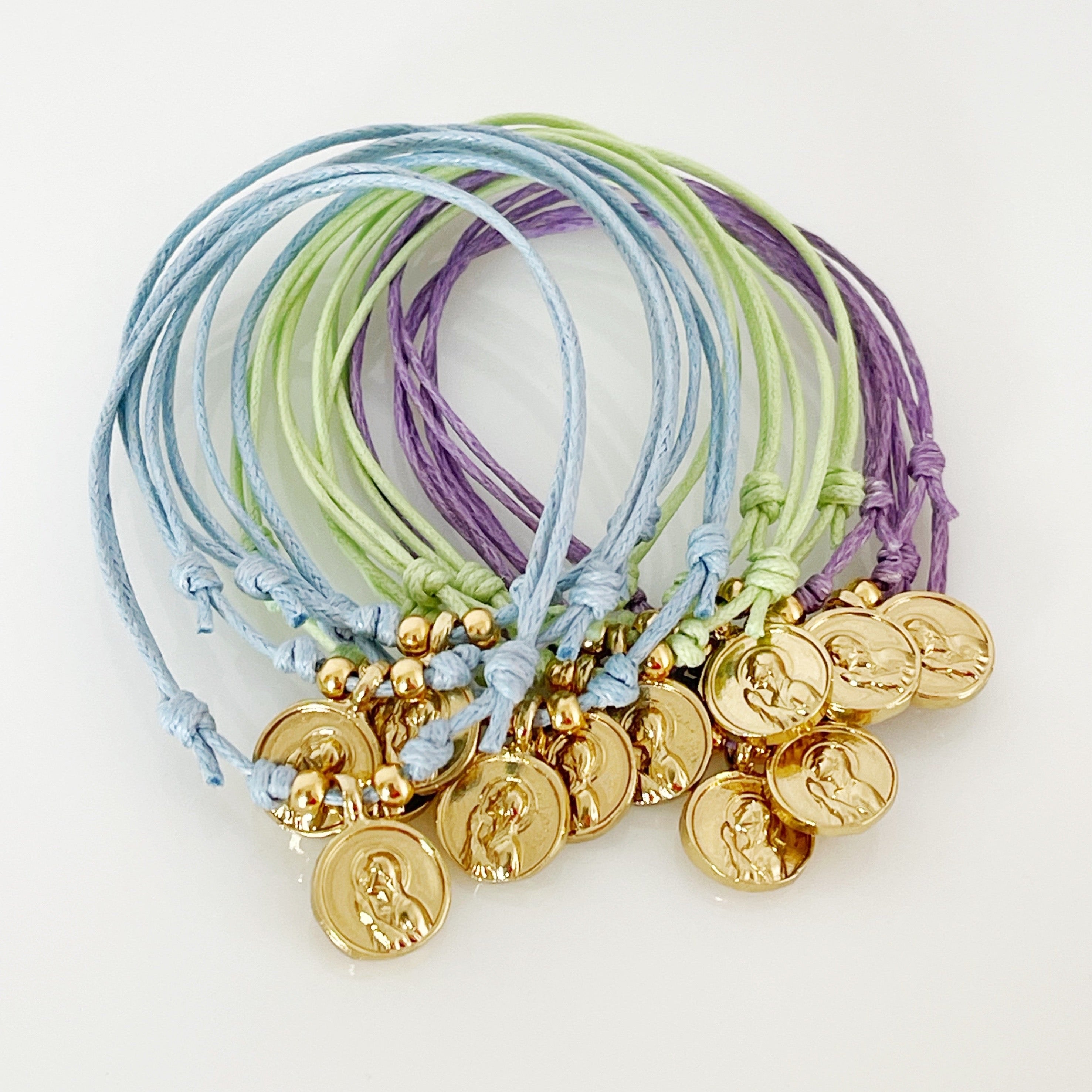 PULSERA VIRGEN NIÑA 9MM