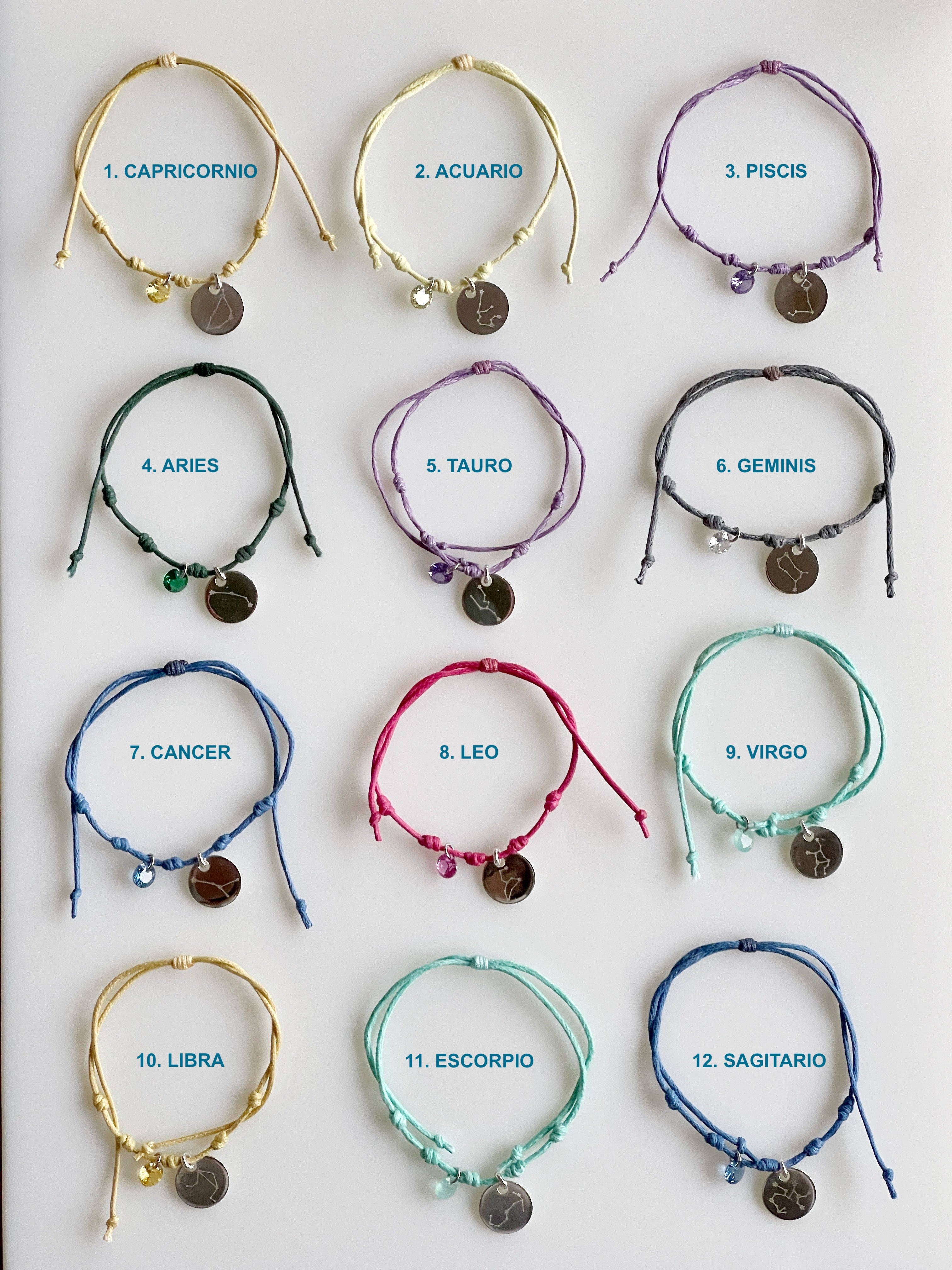 PULSERA ZODIACO