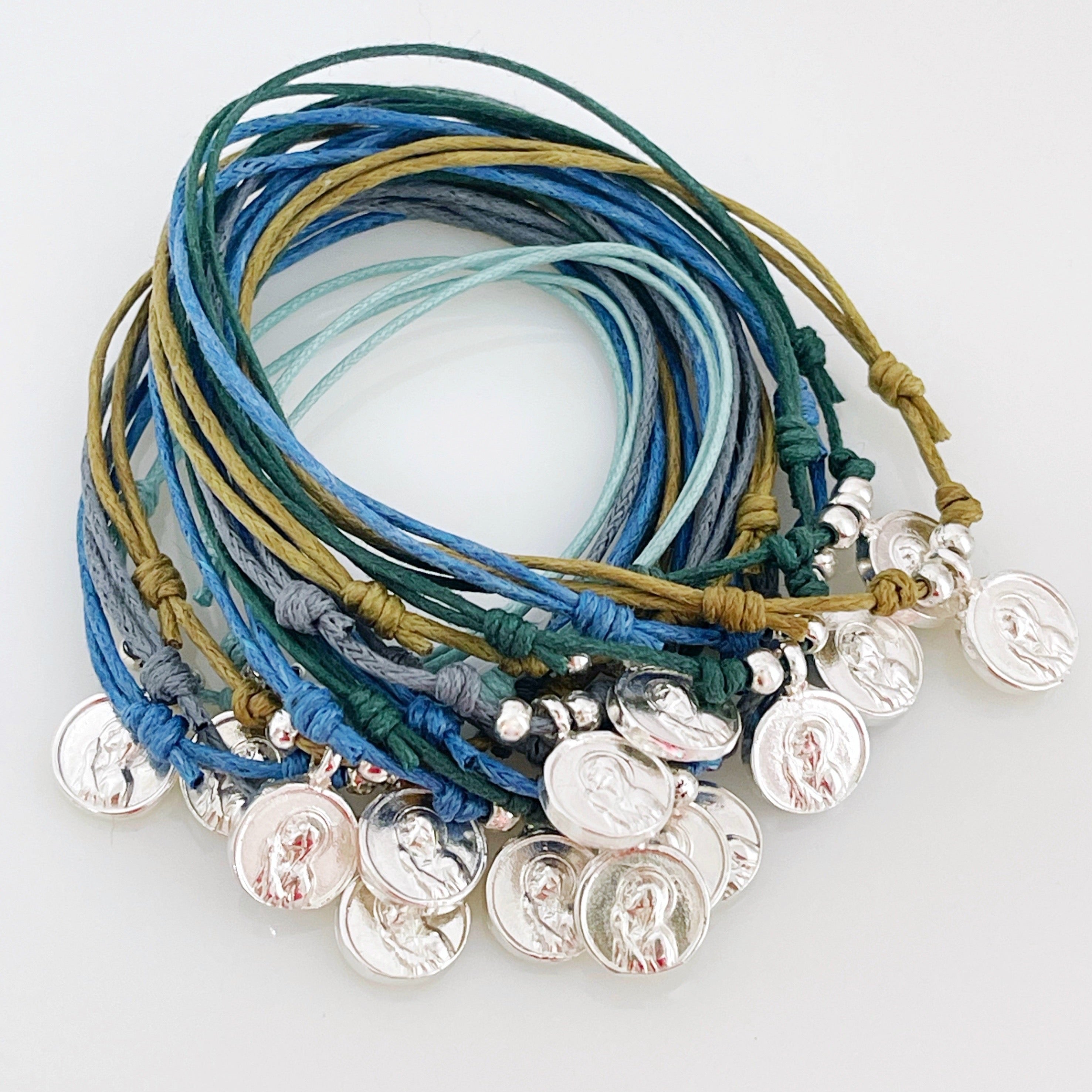 PULSERA VIRGEN NIÑA 9MM