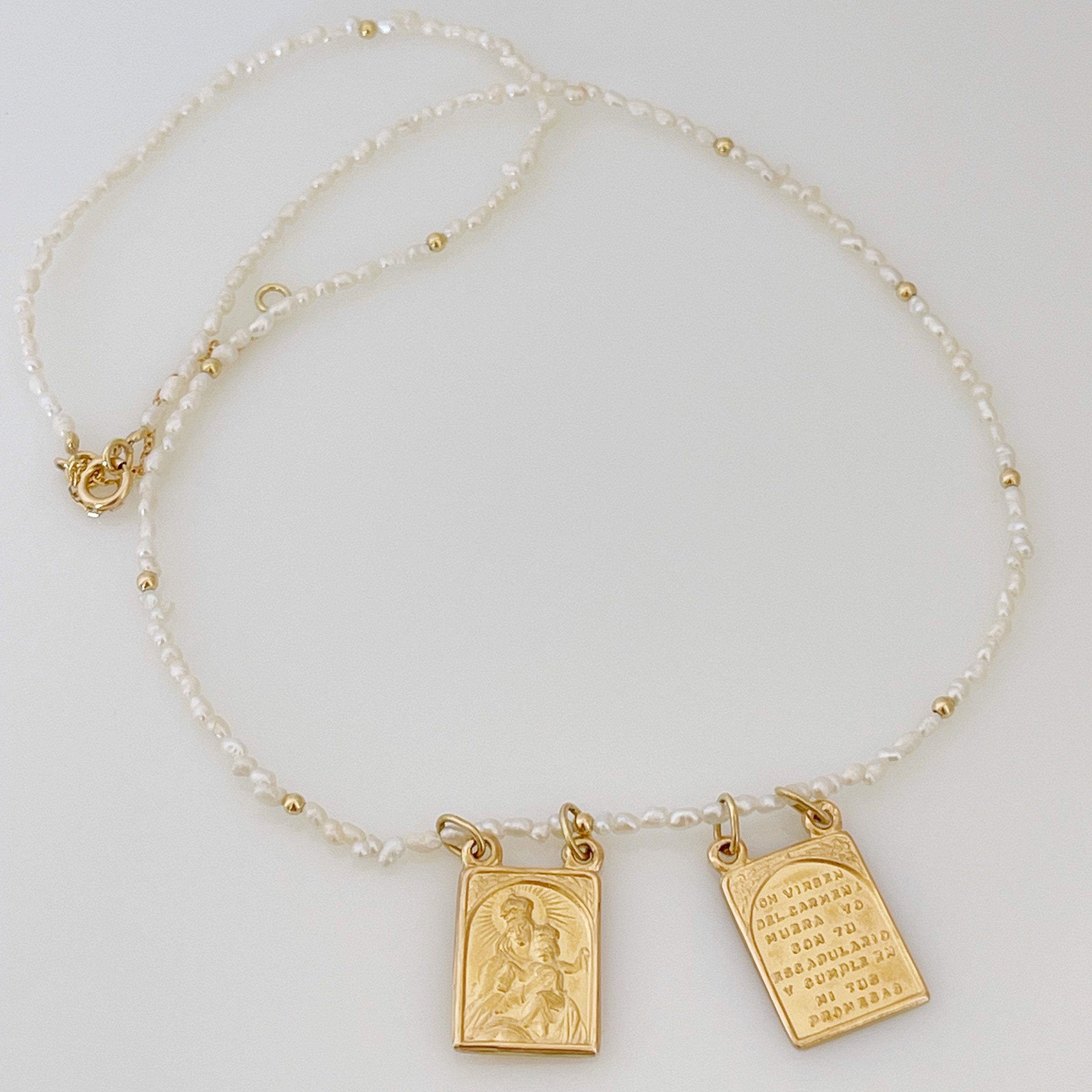 ESCAPULARIO ORO 18K