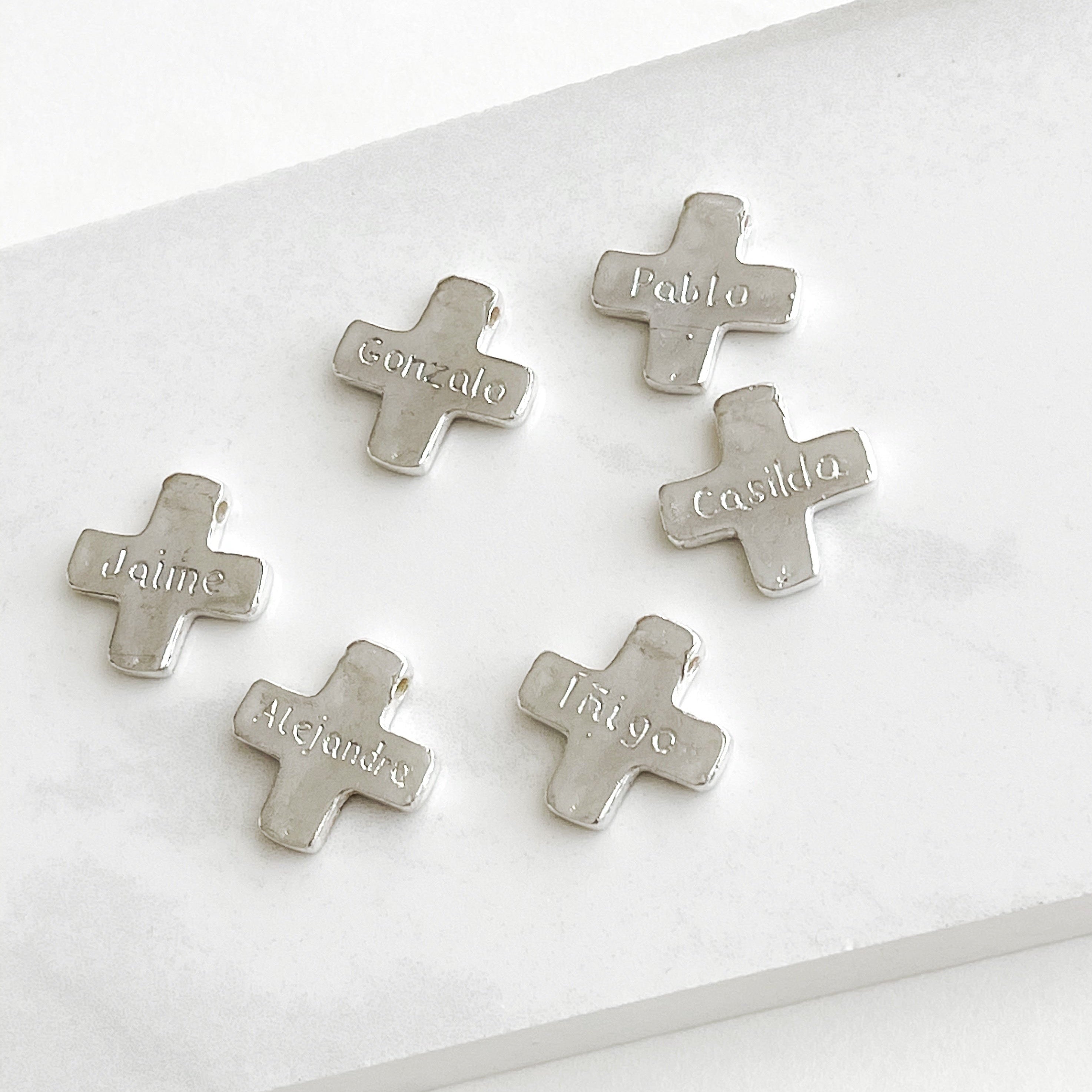 COLLAR CRUZ GRIEGA PLATA