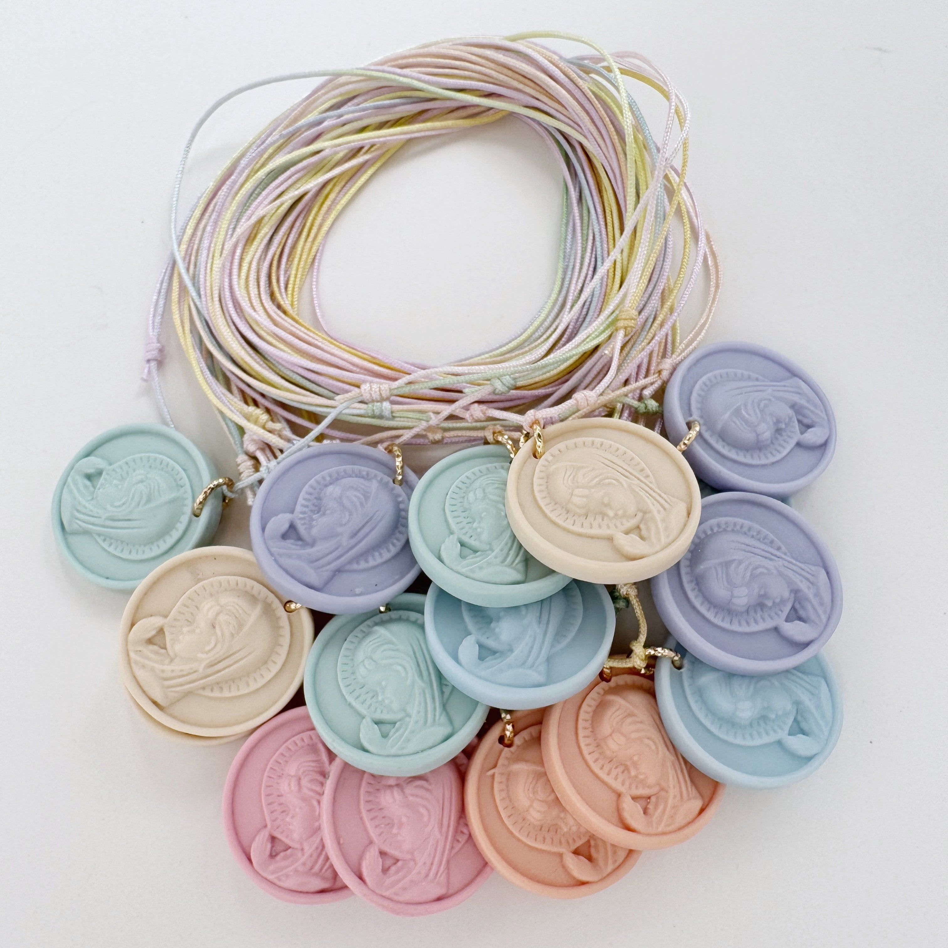 8 HOLY CHILD PASTEL NECKLACE PACK 