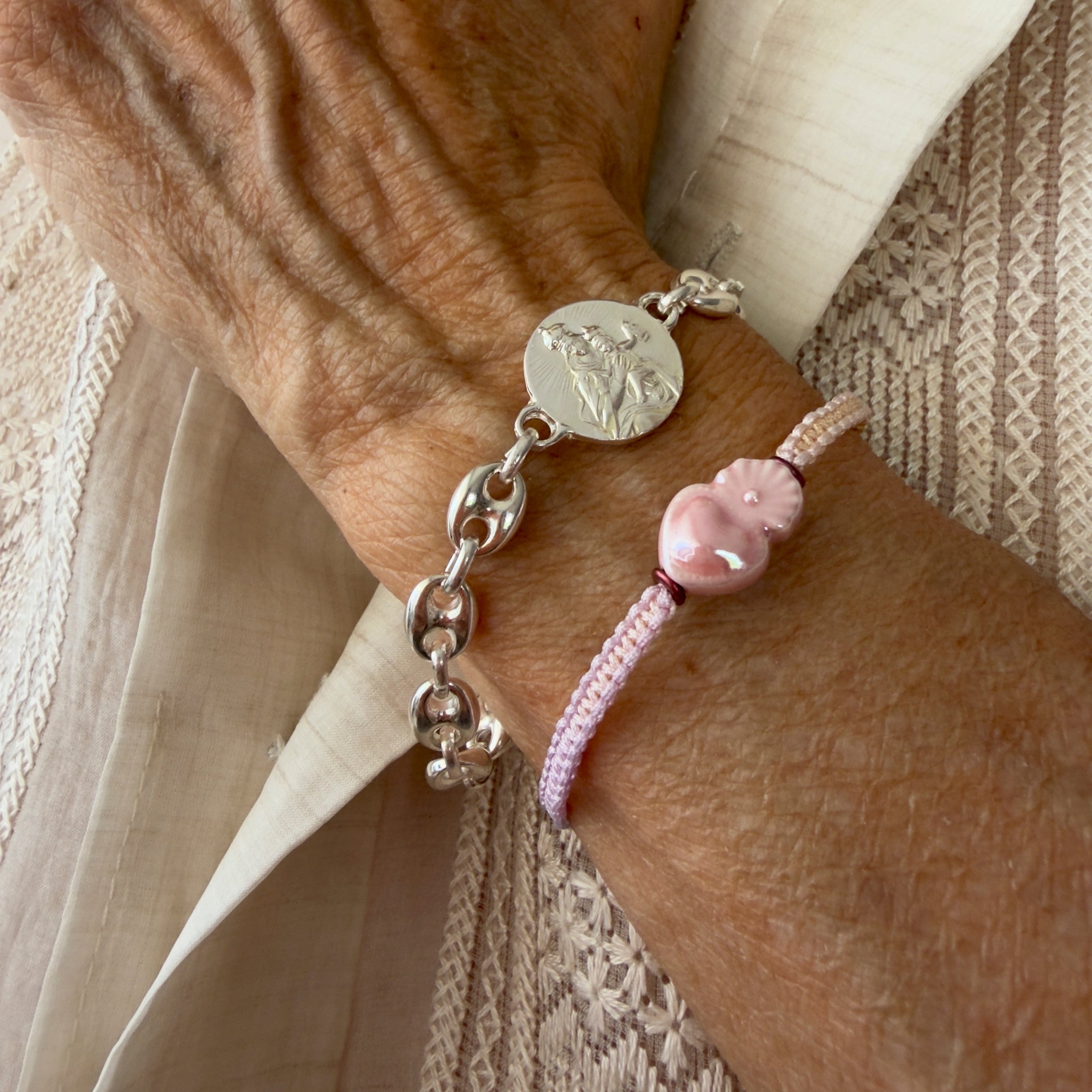 PULSERA VIRGEN DEL CARMEN CALABROTE