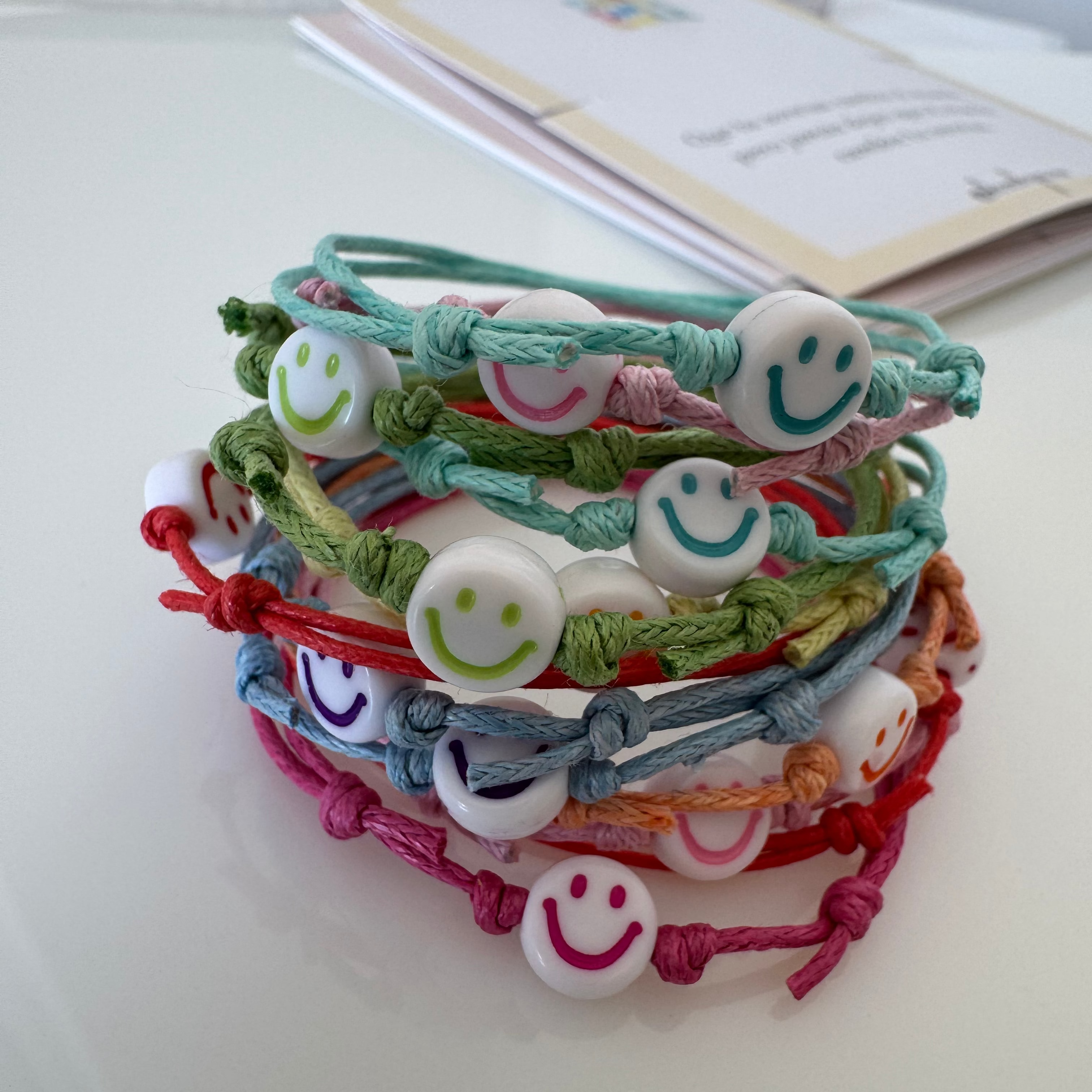 BRACCIALETTO TARGHETTA SMILEY