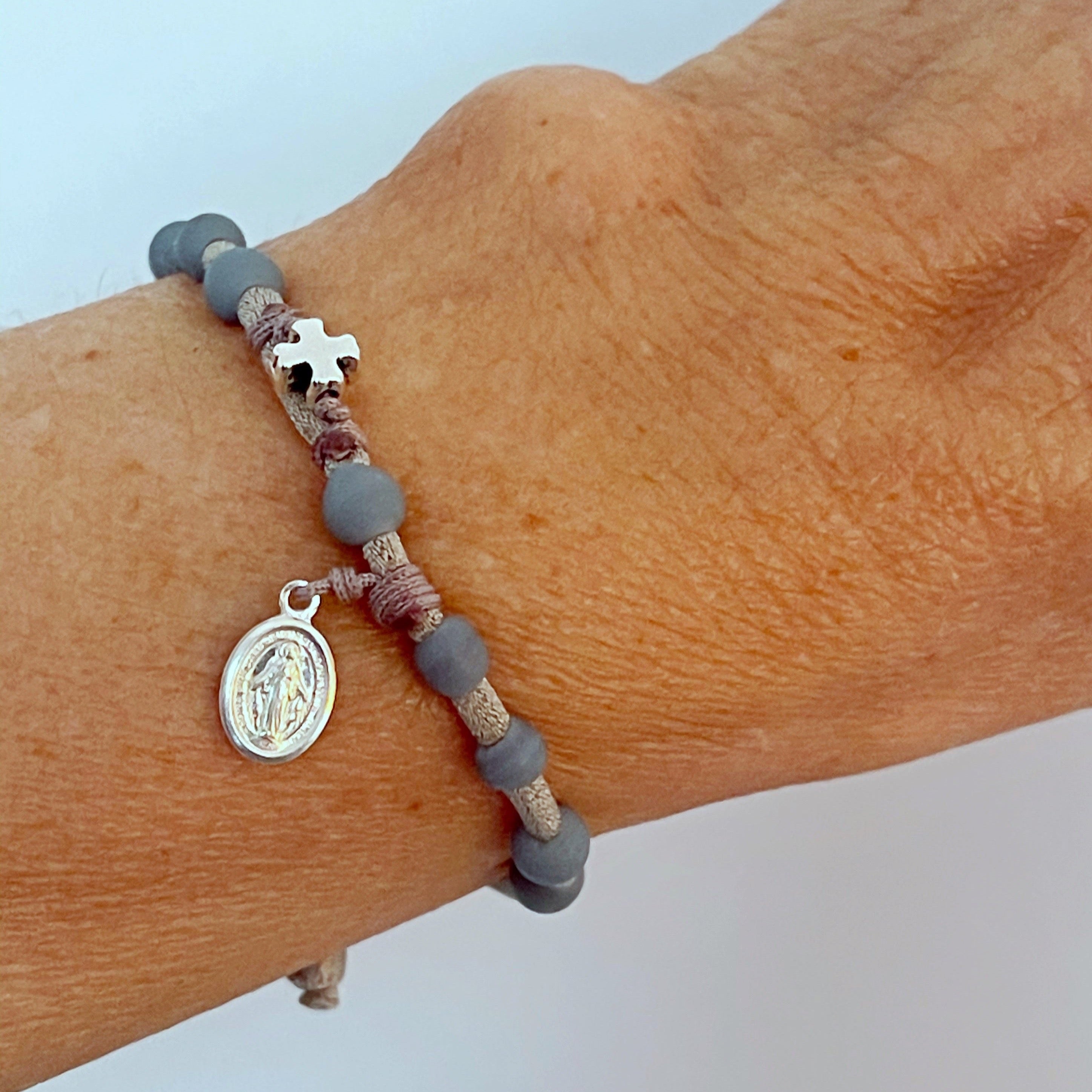 ONE DECADE ROSARY (TENNER) BRACELET